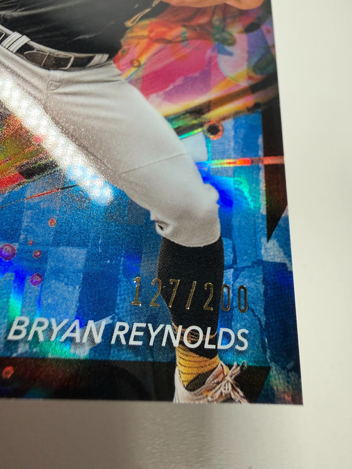 Bryan Reynolds 2024 Topps Finest Blue Refractor /200 #6 Pirates