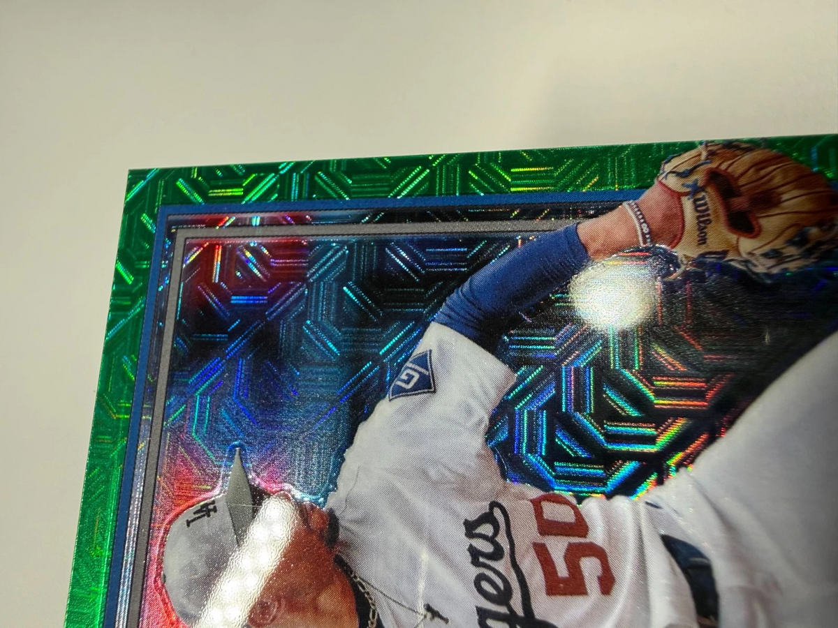 Mookie Betts 2026 Topps Series 1 Chrome Silver Pack Green /99 #91C-95 Dodgers