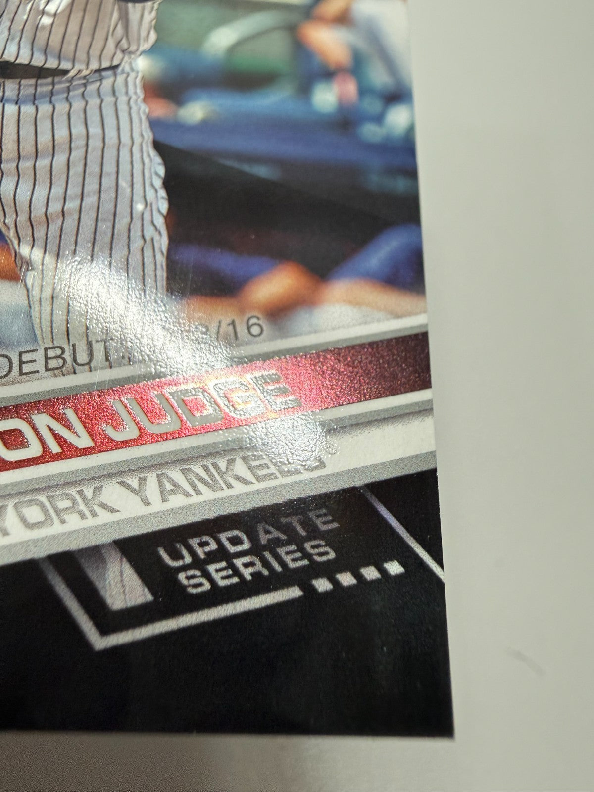 Aaron Judge 2017 Topps Update Black RC /66 #US99 Yankees