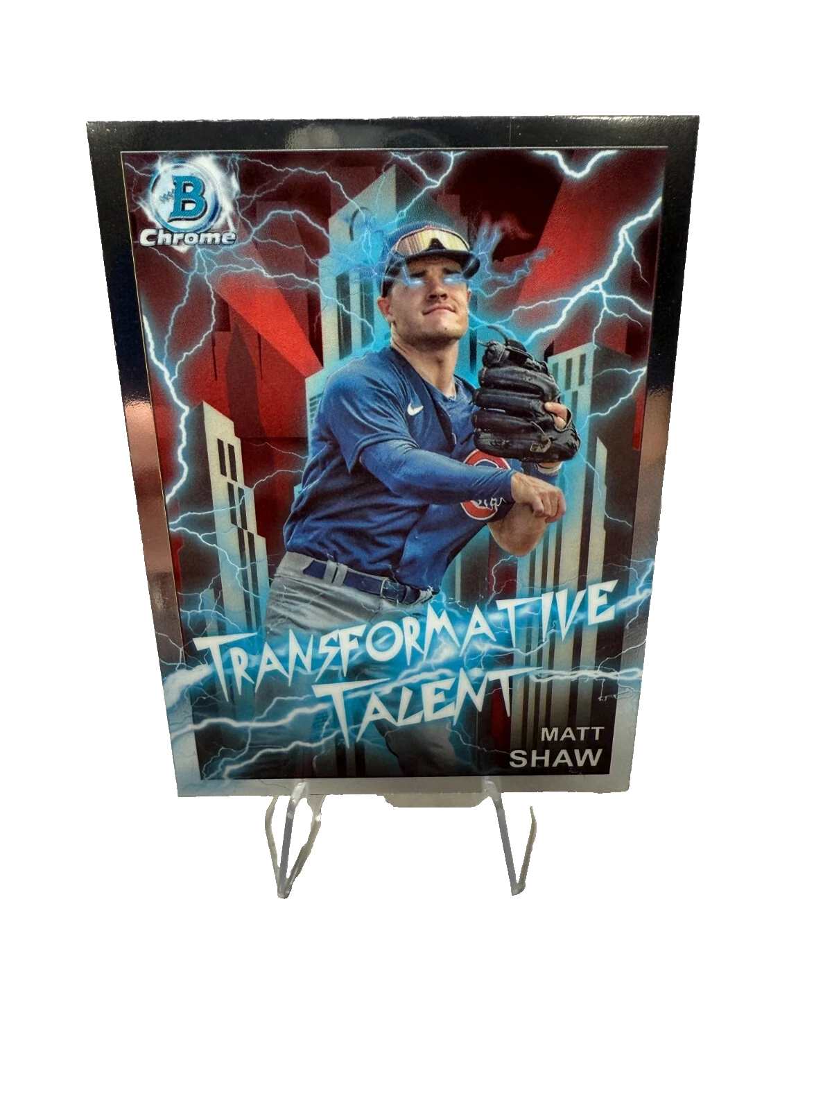 Matt Shaw 2023 Bowman Draft Chrome Transformative Talent #TT-7 Cubs