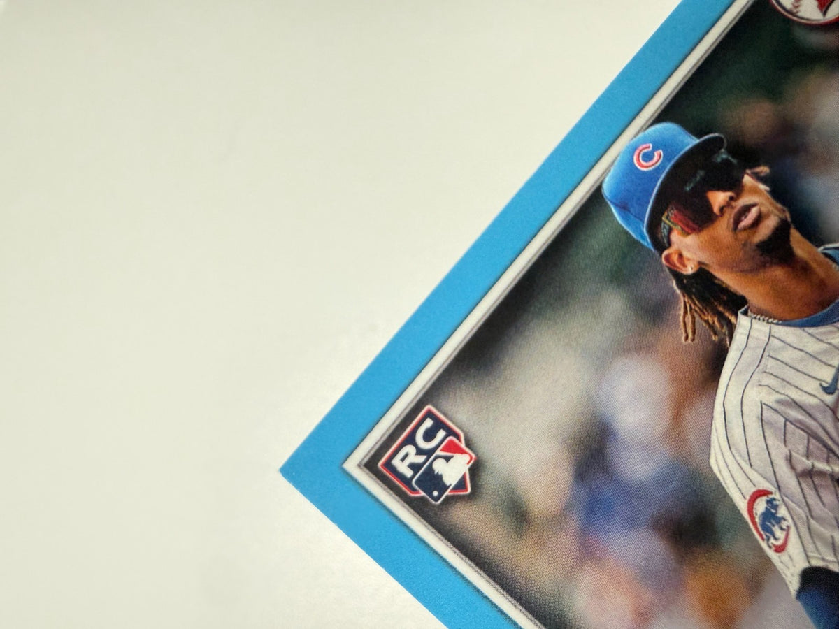 Kevin Alcantara 2025 Bowman Sky Blue RC /499 #95 Cubs
