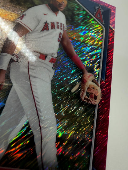Greylin De La Paz 2024 Bowman Chrome 1st Fuchsia Shimmer Refractor /199 #BCP-181