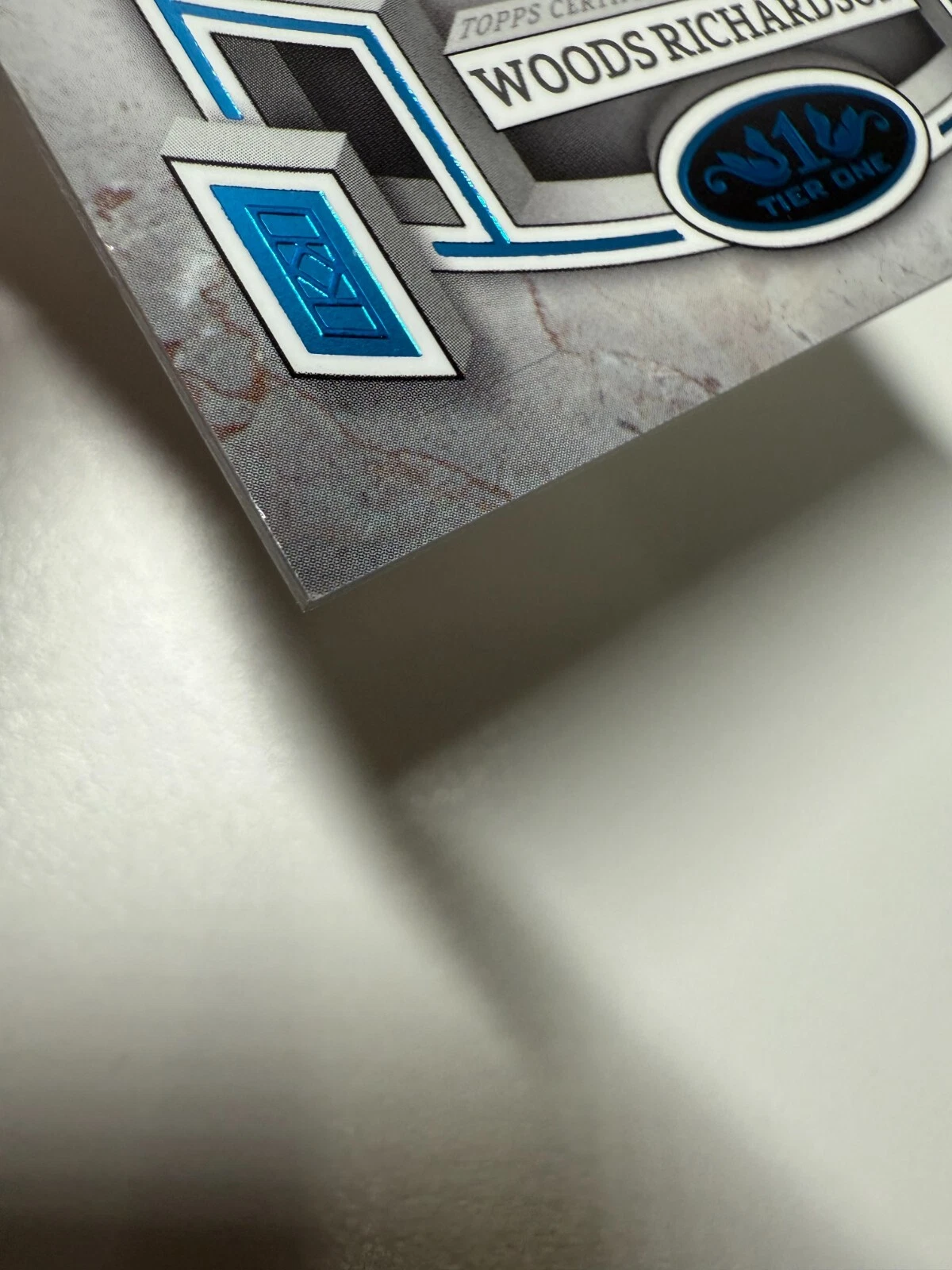 Simeon Woods Richardson 2024 Topps Tier One Break Out Blue Foil RC Auto /99