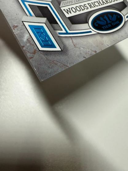 Simeon Woods Richardson 2024 Topps Tier One Break Out Blue Foil RC Auto /99
