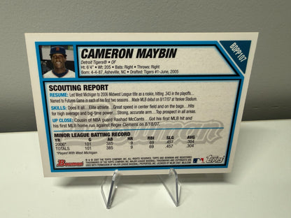 Cameron Maybin 2007 Bowman Draft Futures Game Jersey #BDPP107 Tigers