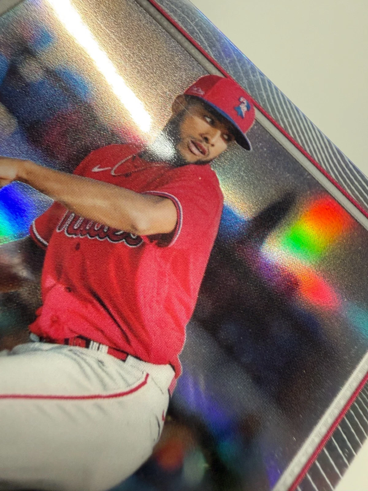 Adonis Medina 2021 Bowman Chrome Relic Auto RC /130 #BCAR-AM Phillies
