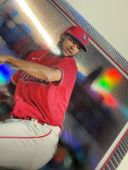 Adonis Medina 2021 Bowman Chrome Relic Auto RC /130 #BCAR-AM Phillies