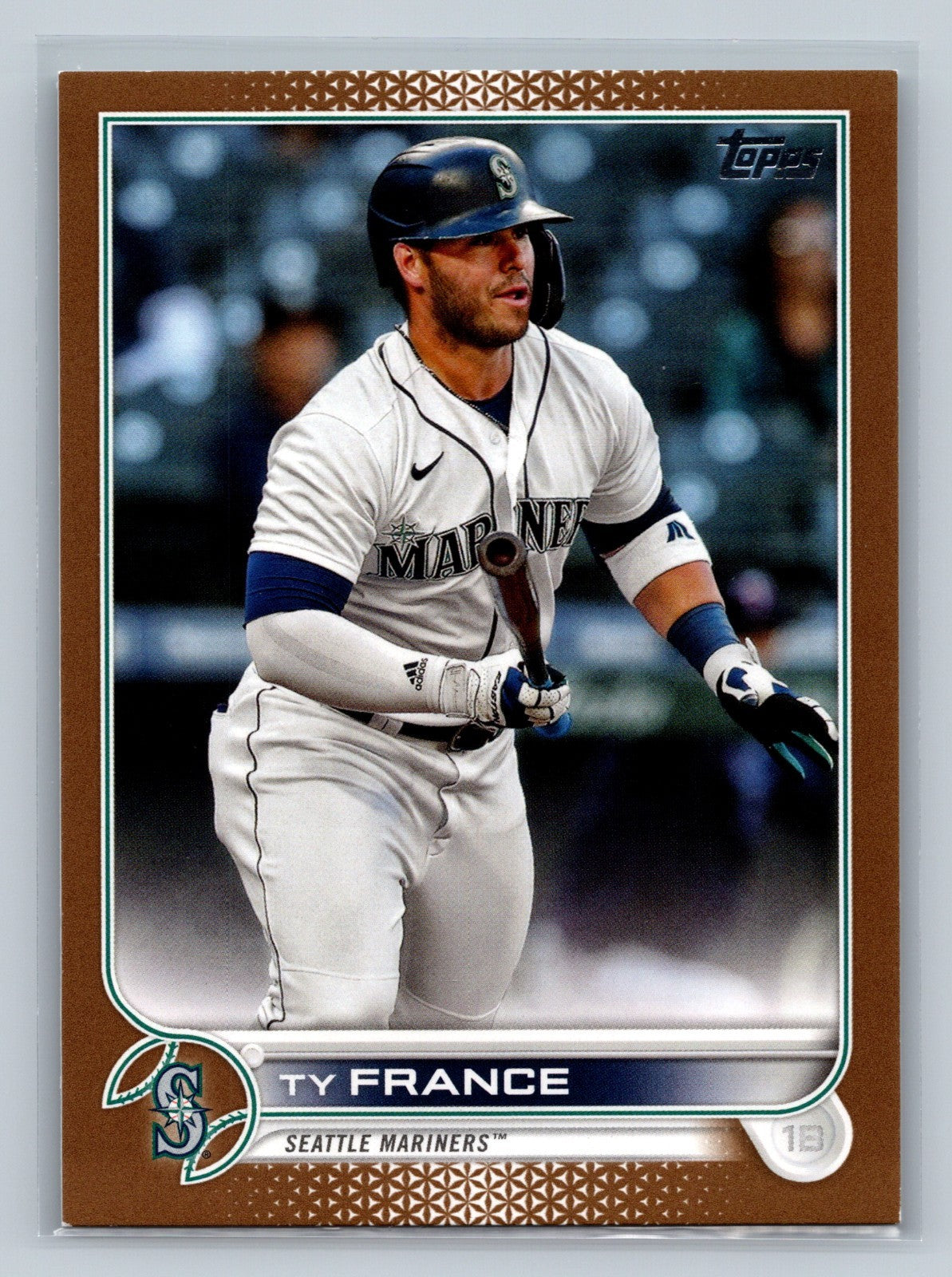 TY France 2022 Topps Series 1 Gold /2022 #327 Mariners