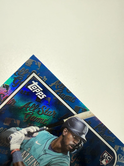 Ryan Bliss 2025 Topps All Star Game Blue Foil RC /150 #17 Mariners