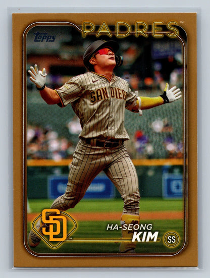 Ha-Seong Kim 2024 Topps Series 1 Gold /2024 #127 Padres