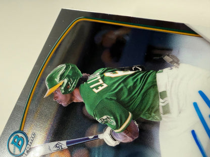Clark Elliott 2023 Bowman Chrome Prospect Auto #CPA-CEL Athletics