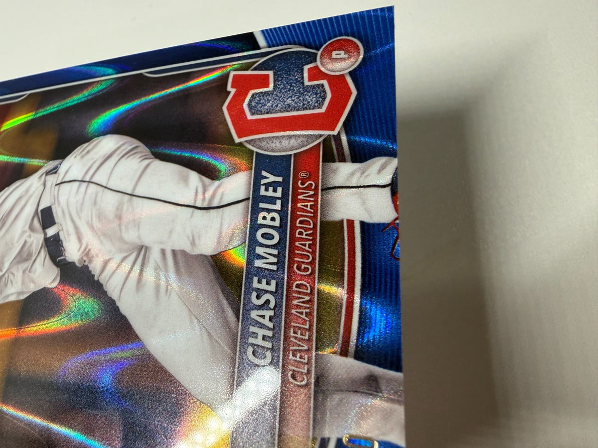 Chase Mobley 2025 Bowman Chrome 1st Blue RayWave Refractor /150 #BCP-56