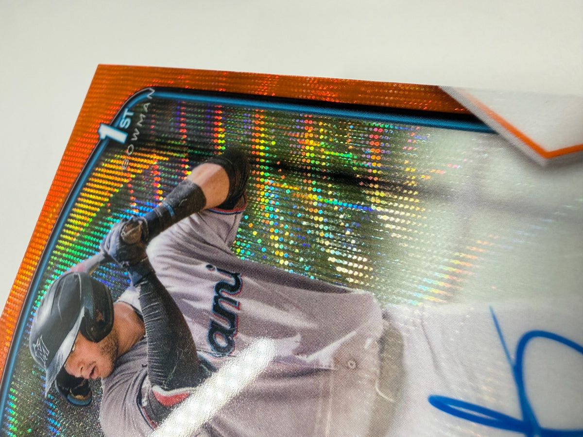 Ronald Hernandez 2023 Bowman Chrome 1st Orange Wave Refractor Auto /25 #CPA-RH