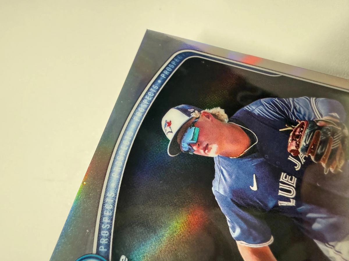 JoJo Parker 2025 Bowman Draft Chrome Image Variation Refractor Auto #CPA-JP
