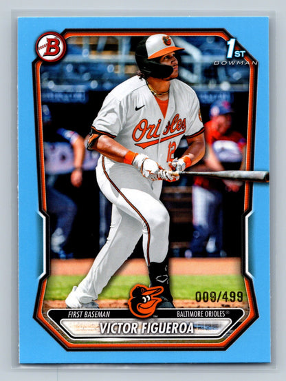 Victor Figueroa 2026 Bowman 1st Paper Sky Blue /499 #BP-117 Orioles