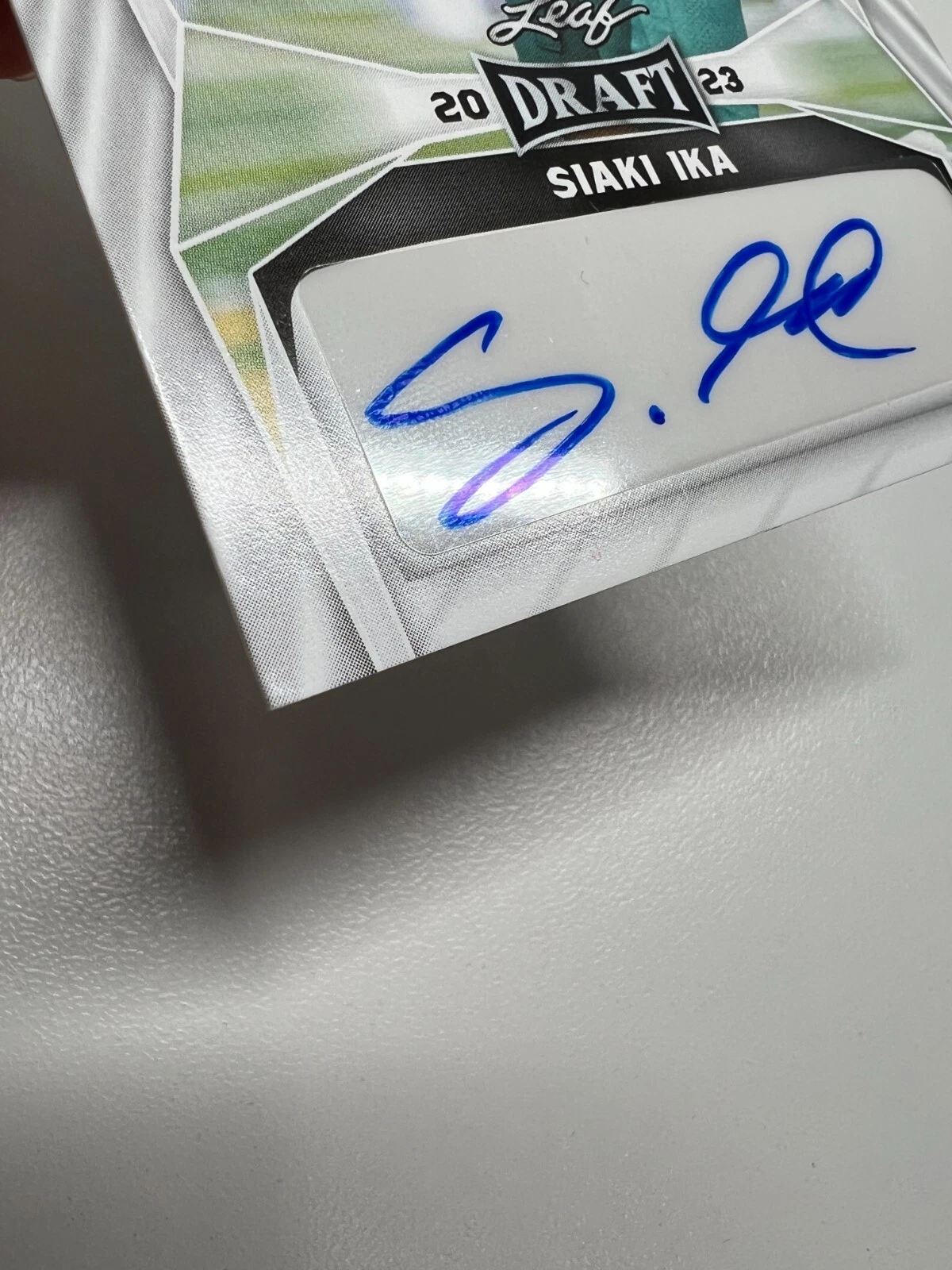 Siaki Ika 2023 Leaf Draft Rookie Auto RC #BA-SI1 Browns