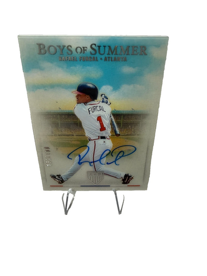 Rafael Furcal 2023 Panini America's Pastime Boys of Summer Auto /100 #BOS-RF
