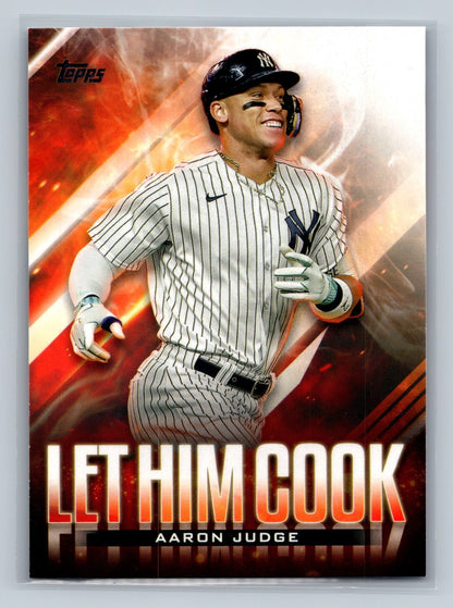Aaron Judge 2024 Topps Update Series Let Him Cook #LHC-8 Yankees