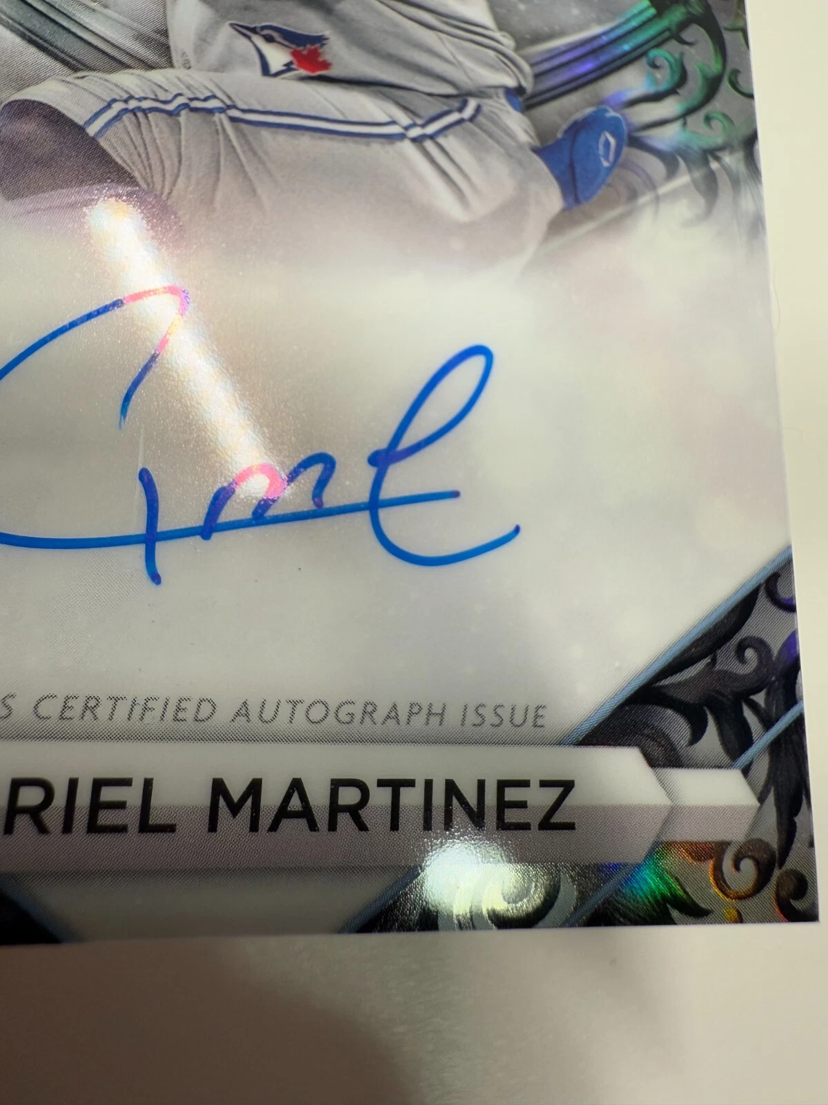Gabriel Martinez 2023 Bowman Sterling Prospect Silver Refractor Auto /100 #PA-GM