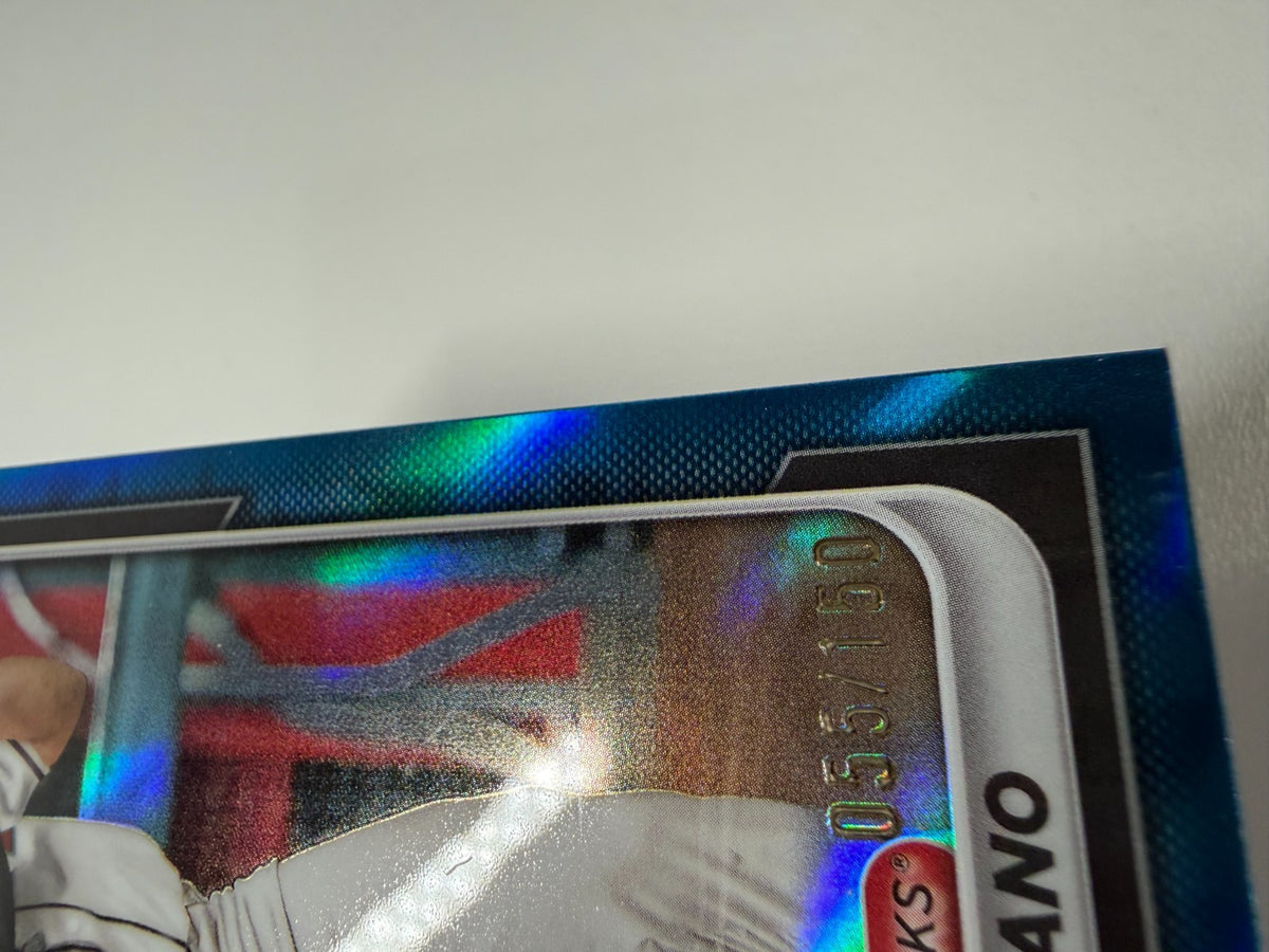 Ivan Luciano 2024 Bowman Draft Chrome 1st Blue Refractor /150 #BDC-29