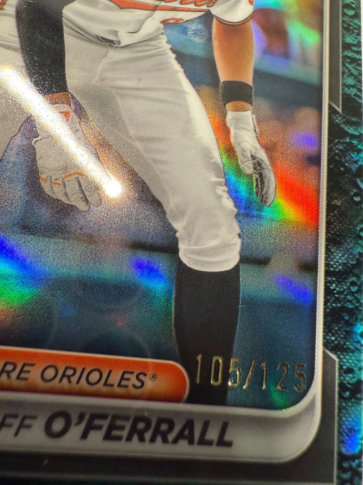 Griff O'Ferrall 2024 Bowman Draft Chrome 1st Aqua Lunar Refractor /125 #BDC-21