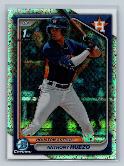 Anthony Huezo 2024 Bowman Chrome 1st Mini Diamond Refractor #BCP-108 Astros