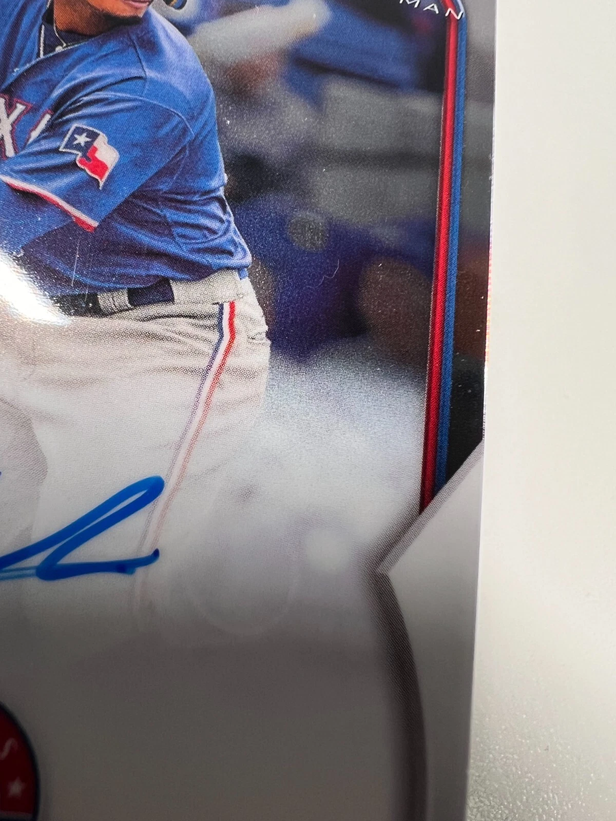 Daniel Mateo 2023 Bowman Chrome 1st Auto #CPA-DMO Rangers