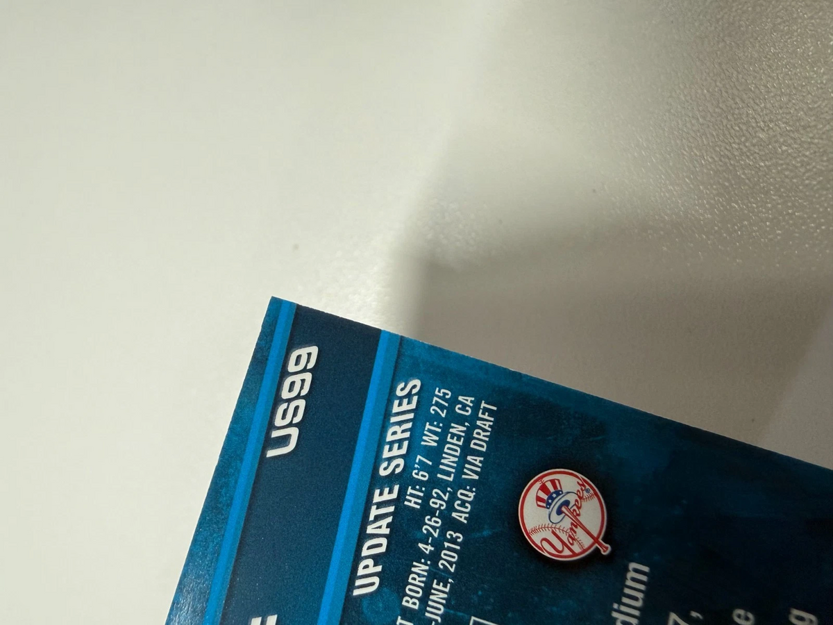 Aaron Judge 2017 Topps Update Father's Day Powder Blue RC /50 #US99 Yankees