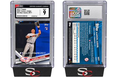 Aaron Judge 2017 Topp All-Star Game #287 Yankees CGC 9
