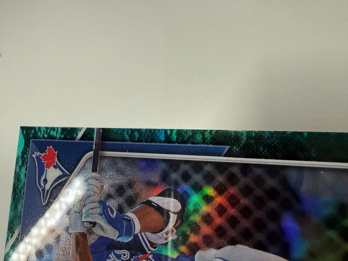 Arjun Nimmala 2024 Bowman Draft Chrome Aqua Lunar Crater Refractor /125 #BDC-102