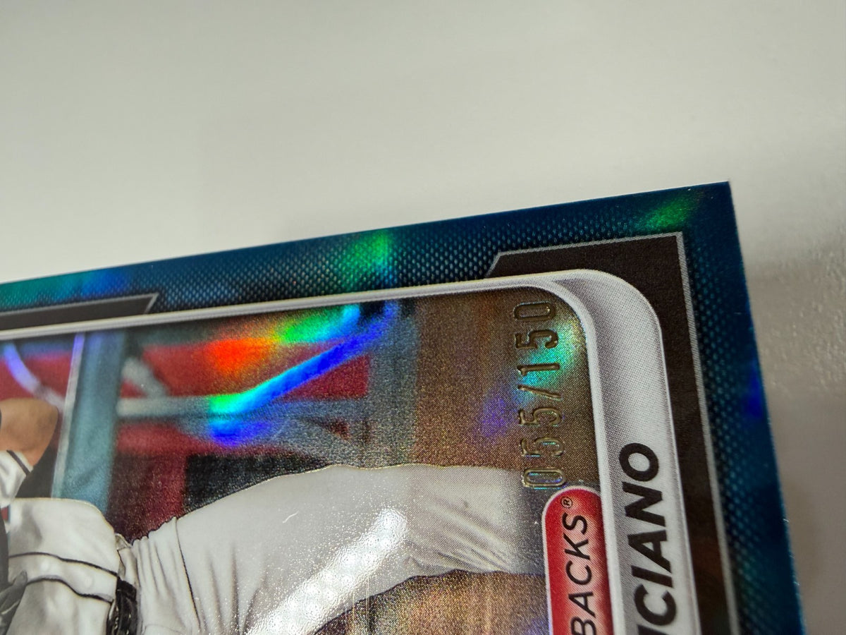 Ivan Luciano 2024 Bowman Draft Chrome 1st Blue Refractor /150 #BDC-29