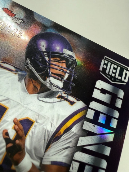 Daunte Culpepper 2024 Topps Finest Field Generals Purple Refractor /125 #FG-30