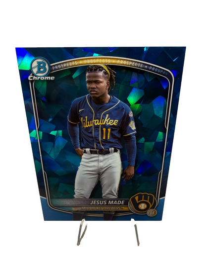 Jesus Made 2025 Bowman Chrome Prospect Sapphire Image Variation #BCP-245