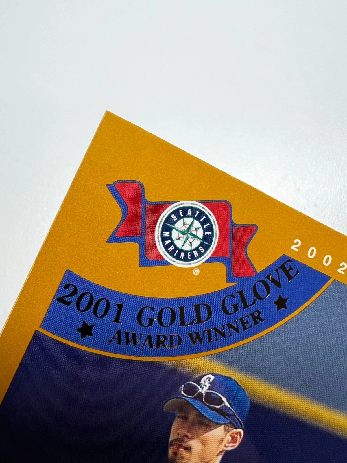 Ichiro 2002 Topps Gold Glove Award Card #704 Mariners