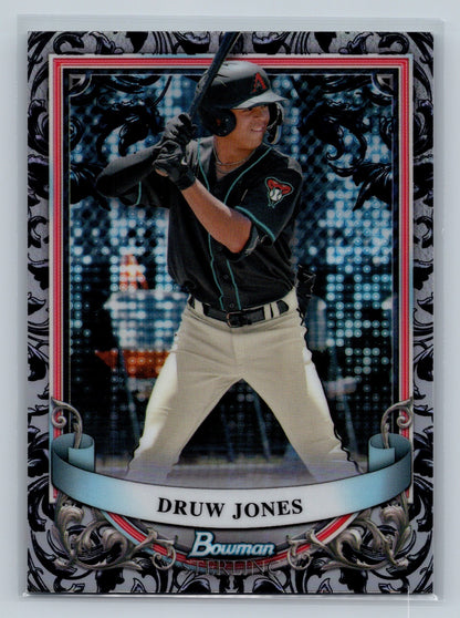 Druw Jones 2024 Bowman Sterling Prospect Silver Refractor /100 #BSP-39