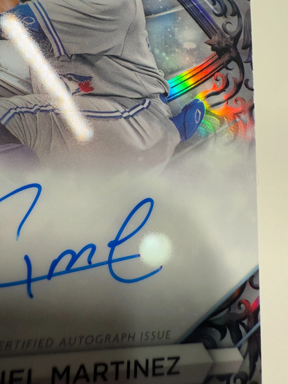 Gabriel Martinez 2023 Bowman Sterling Prospect Silver Refractor Auto /100 #PA-GM