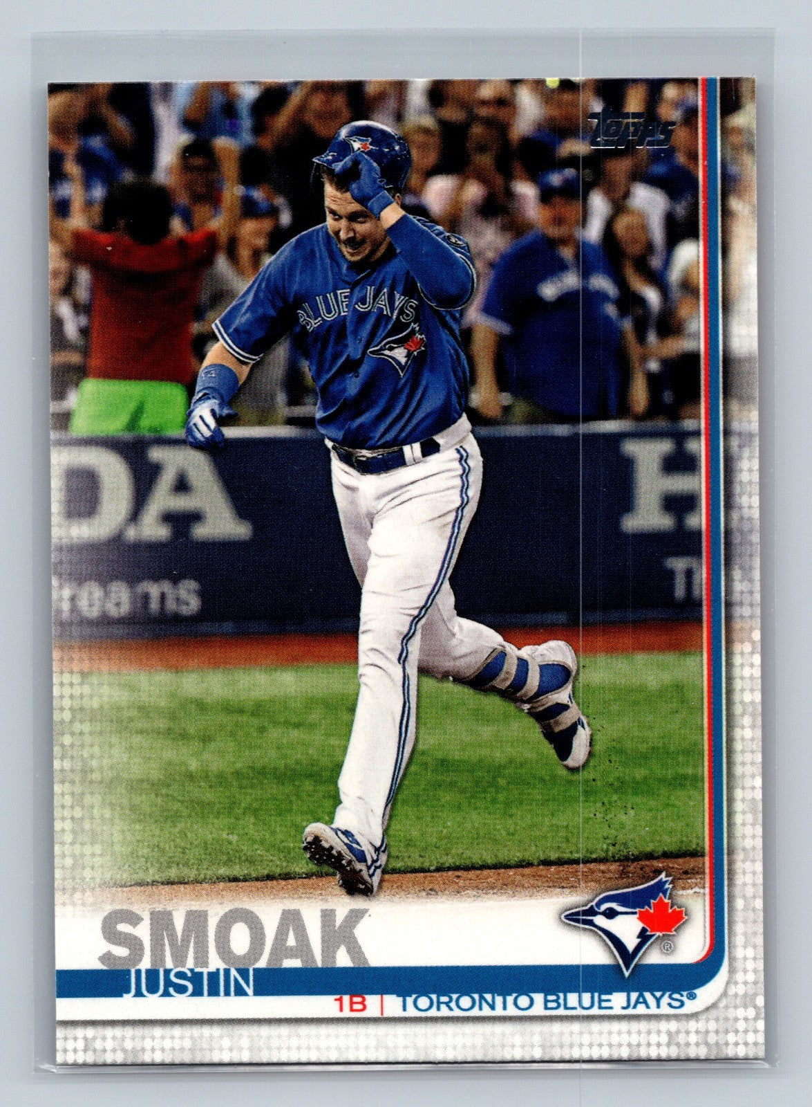 Justin Smoak 2019 Topps Series 2 SP Photo Variation #680 Blue Jays
