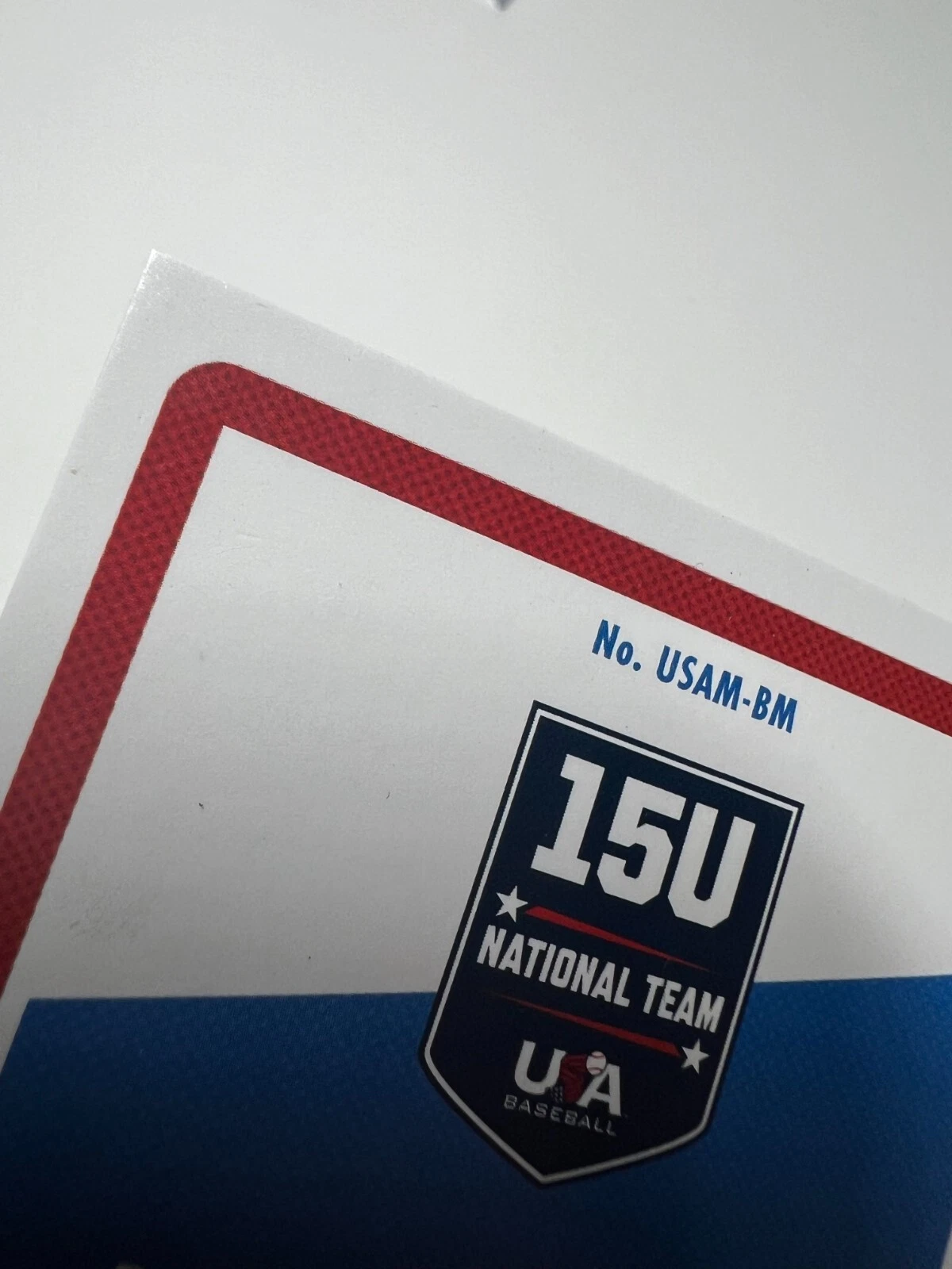 2023 Panini Brady Murrietta USA Baseball Stars & Stripes Material /250 #USAM-BM