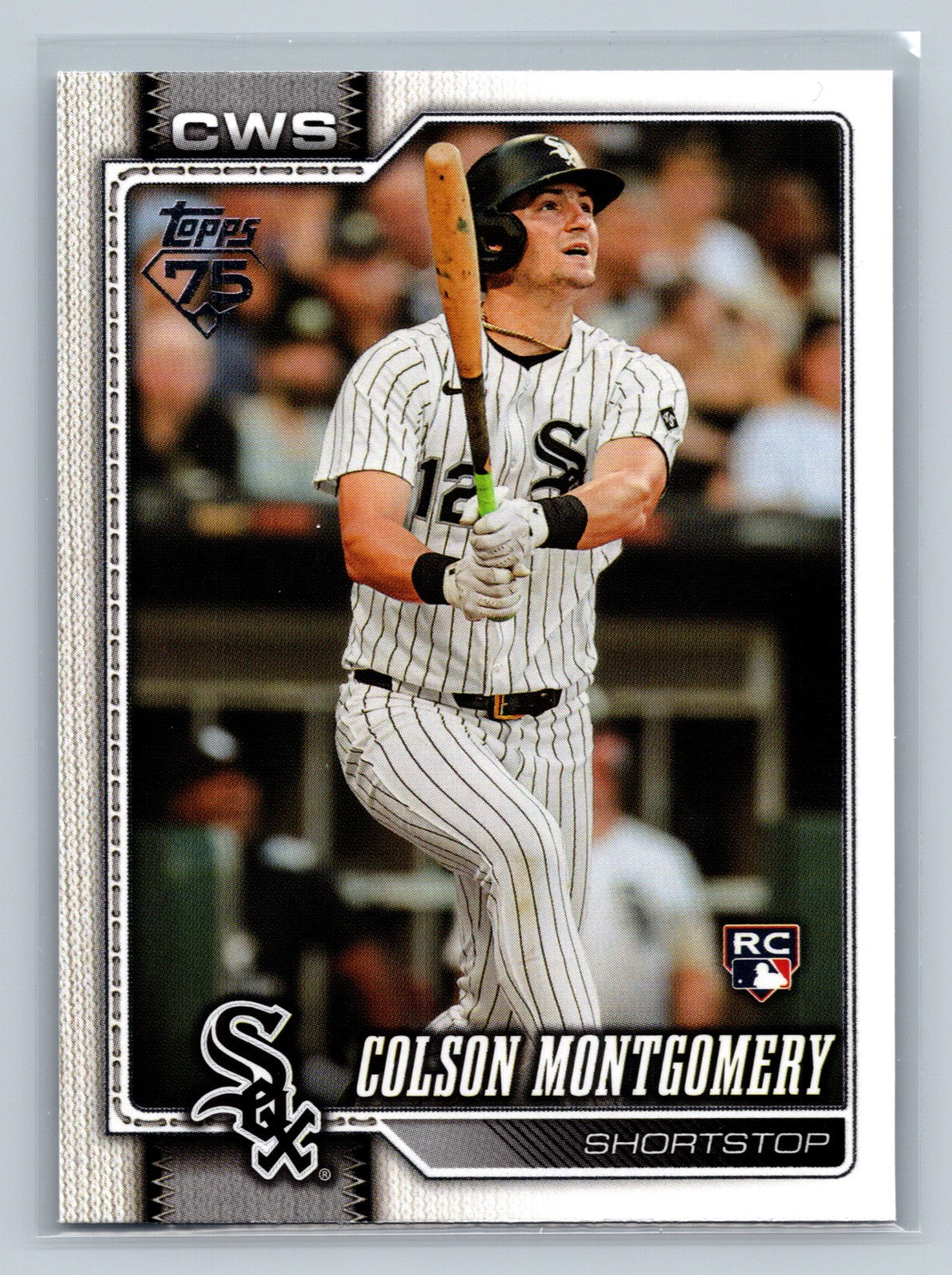 Colson Montgomery 2026 Topps Series 1 RC #157 White Sox