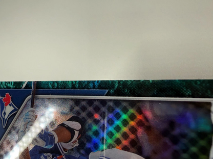 Arjun Nimmala 2024 Bowman Draft Chrome Aqua Lunar Crater Refractor /125 #BDC-102