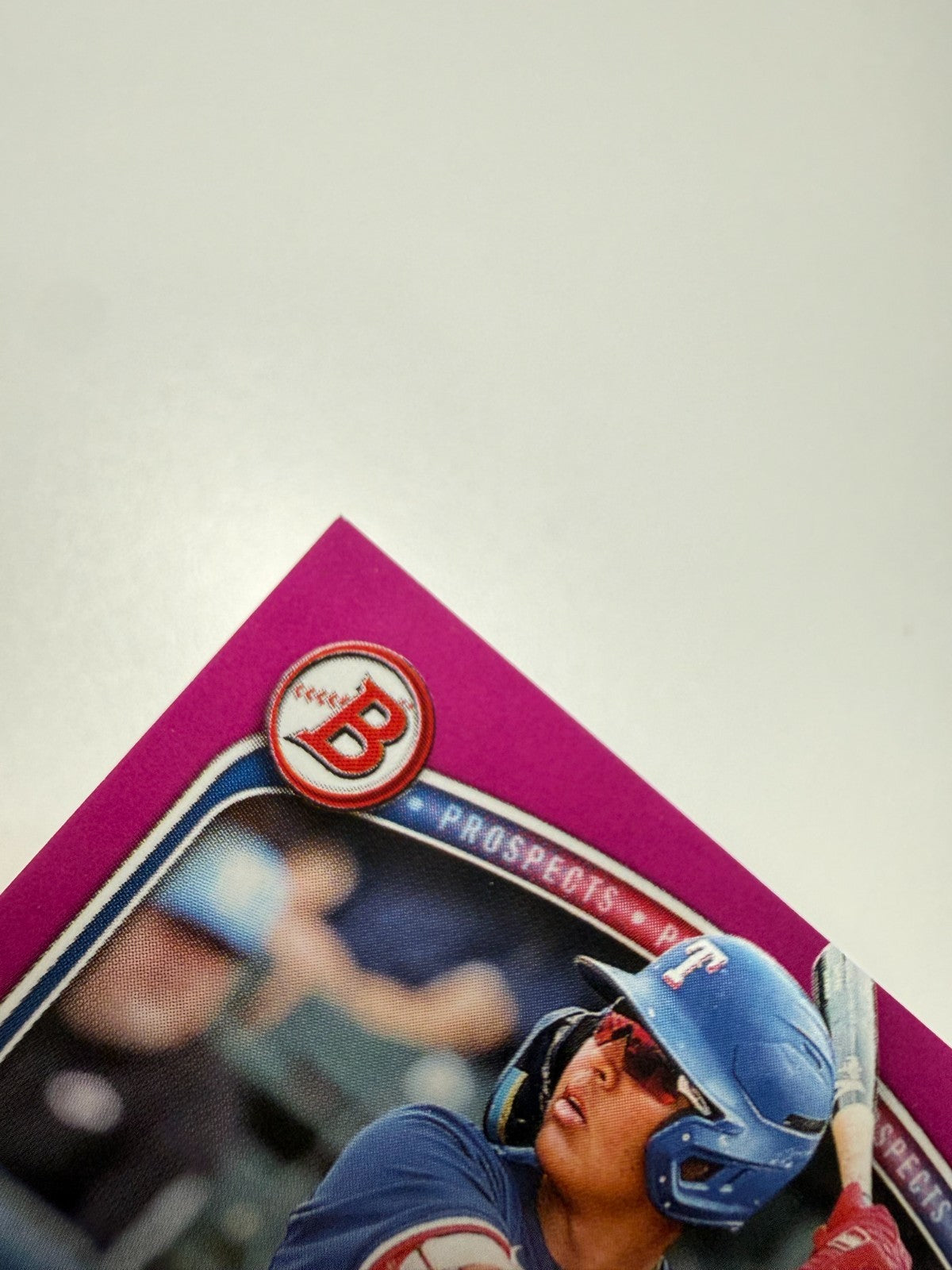 Jesus Lopez 2025 Bowman Prospects 1st Fuchsia /299 #BP-88 Rangers