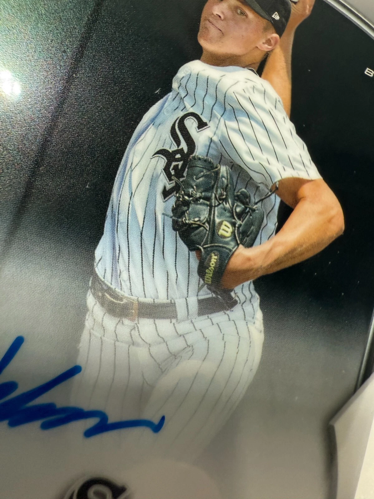 Seth Keener 2023 Bowman Draft Chrome 1st Auto #CDA-SK White Sox