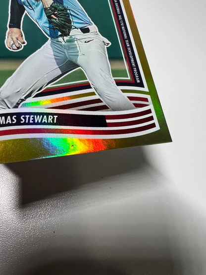 Thomas Stewart 2024 Panini Stars & Stripes Gold Foil /10 #121