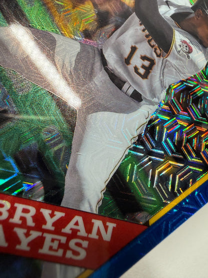Ke'Bryan Hayes 2023 Topps Series 1 Silver Pack Blue Mojo Refractor /150 #T88C-41