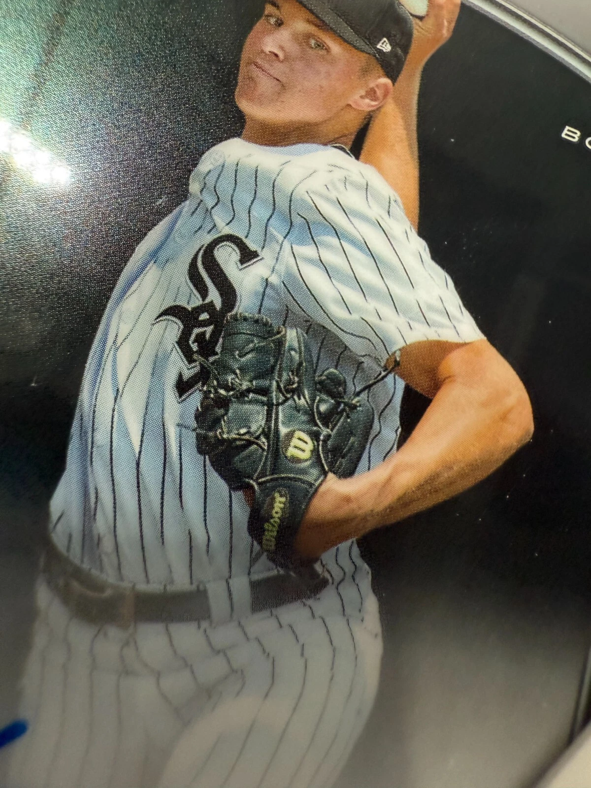 Seth Keener 2023 Bowman Draft Chrome 1st Auto #CDA-SK White Sox