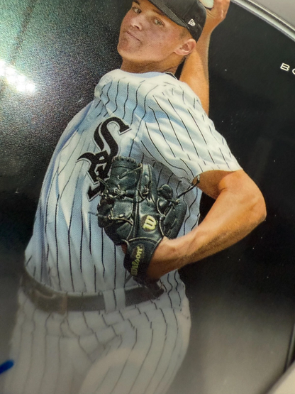 Seth Keener 2023 Bowman Draft Chrome 1st Auto #CDA-SK White Sox