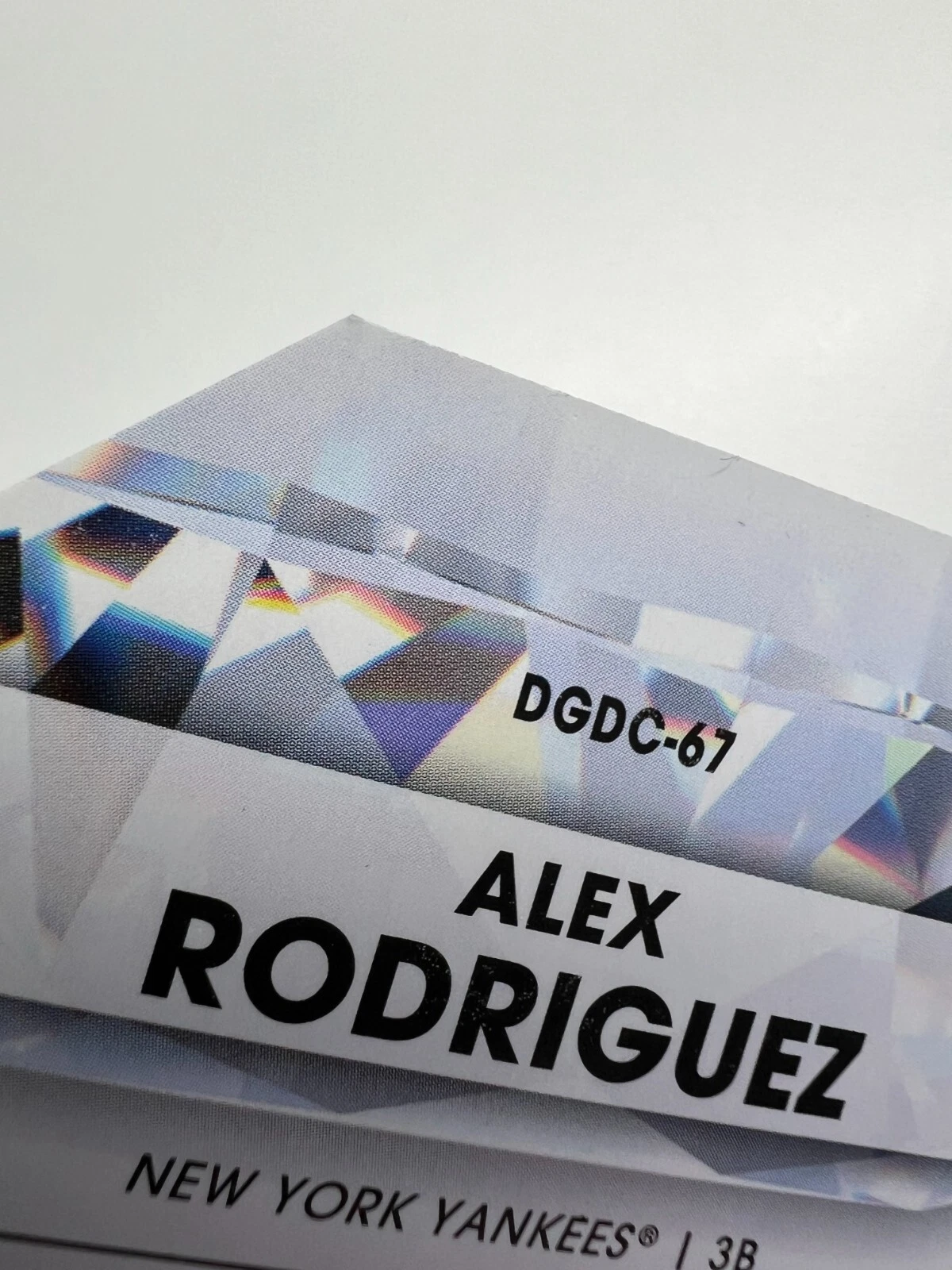 Alex Rodriguez 2022 Topps Update Diamond Greats Die Cuts Card #DGDC-67 Yankees