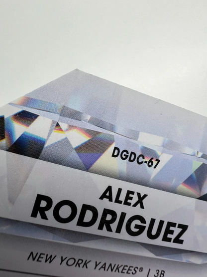 Alex Rodriguez 2022 Topps Update Diamond Greats Die Cuts Card #DGDC-67 Yankees
