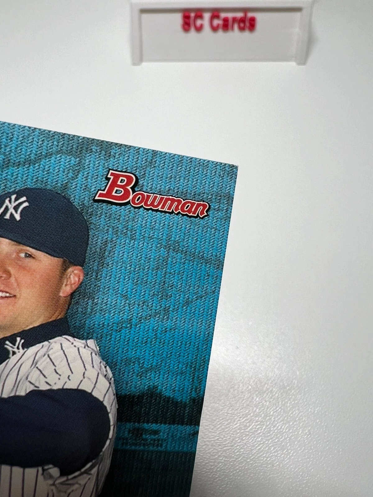 J. Brent Cox 2007 Bowman Signs of the Future Auto #SOF-JBC Yankees