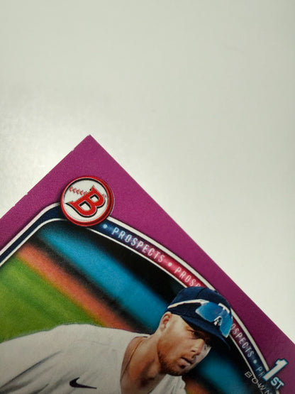 Payton Eeles 2025 Bowman 1st Paper Fuchsia /299 #BP-78 Twins